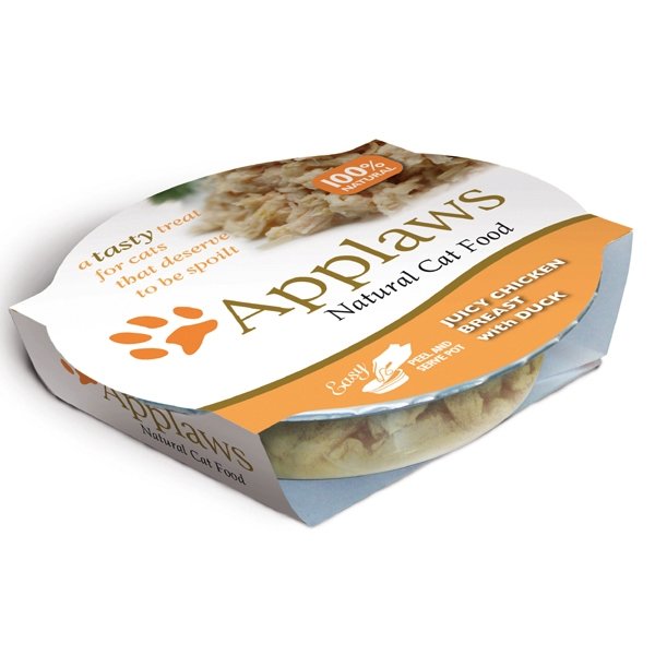 Applaws miseczki dla kota Chicken Selection 8x60g
