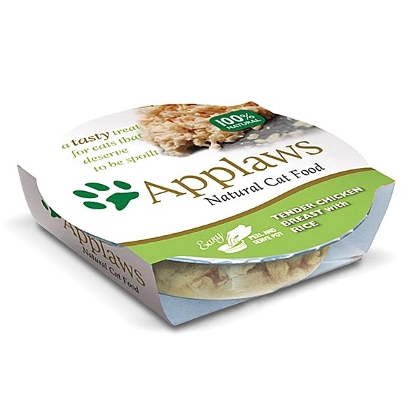 Applaws miseczki dla kota Chicken Selection 8x60g