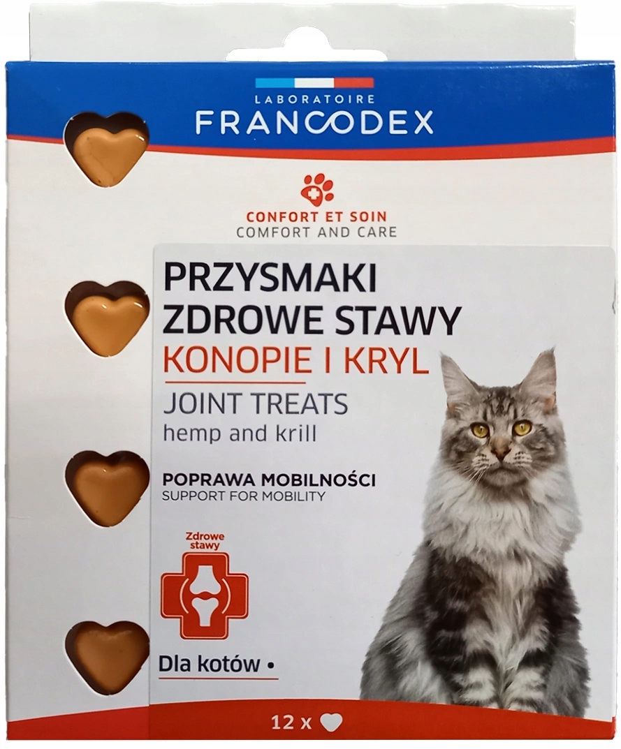 FRANCODEX Przysmak zdrowe stawy dla kota 12 szt
