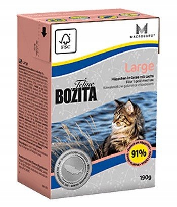 Mokra karma Bozita dla kota 190g Large w galaretce