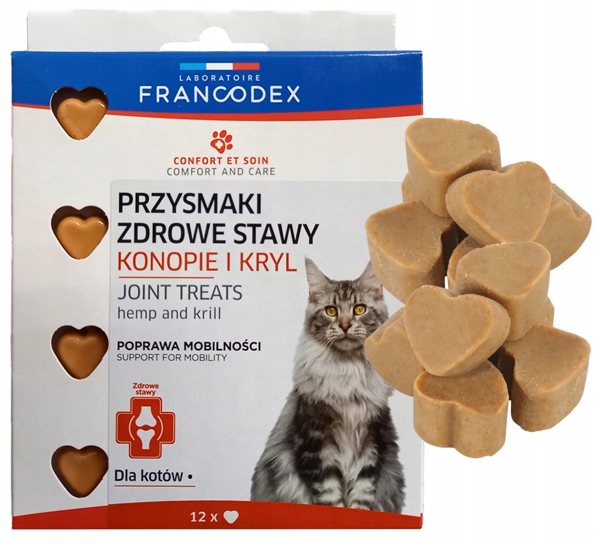 FRANCODEX Przysmak zdrowe stawy dla kota 12 szt