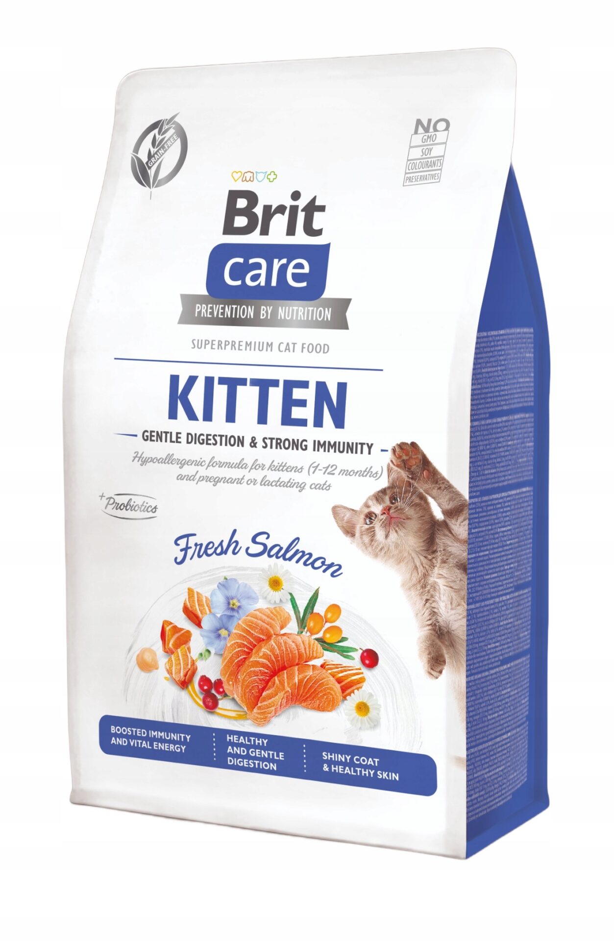 Brit dla kota dla kociąt i kotek łosoś 0,4 kg