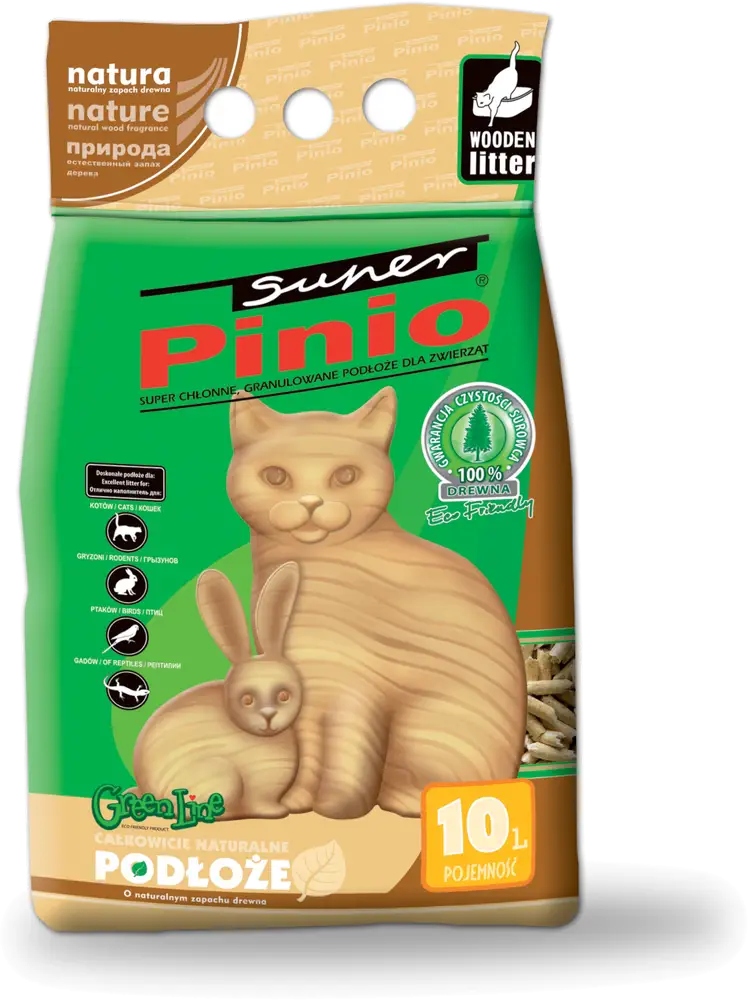 Żwirek drewniany Super Benek 10 l Naturalny