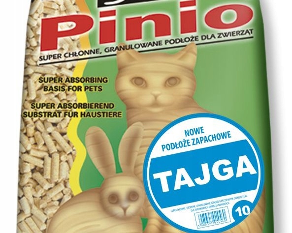 Żwirek drewniany 10 l Tajga