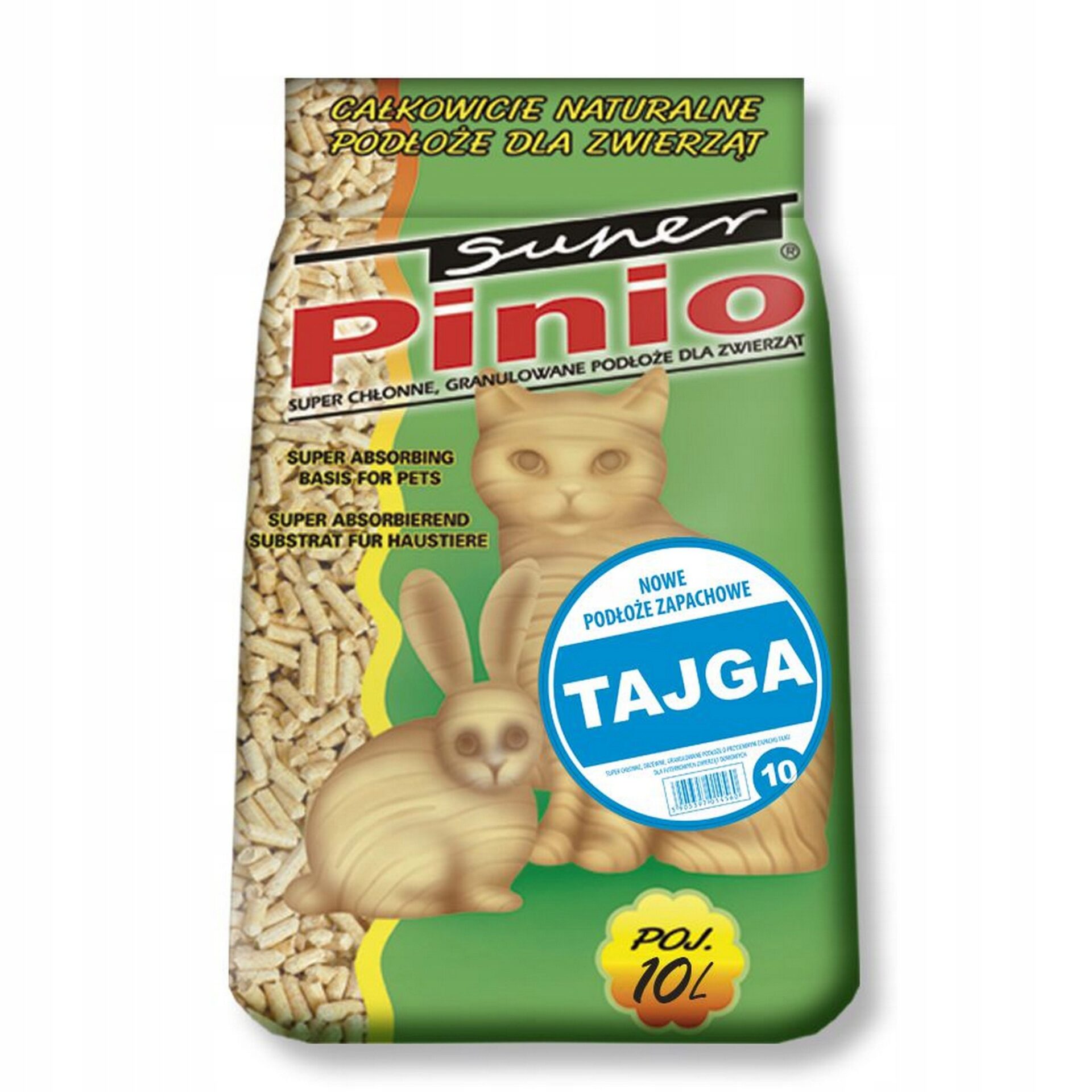 Żwirek drewniany 10 l Tajga
