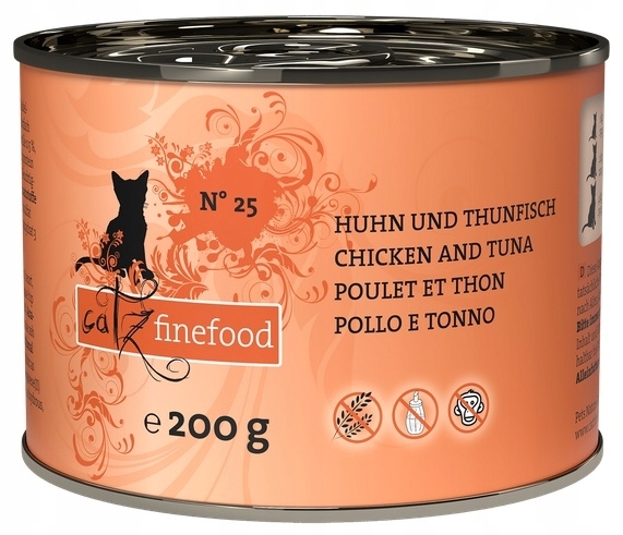 Catz Finefood Classic puszka 200g N.25 Kurczak i Tuńczyk