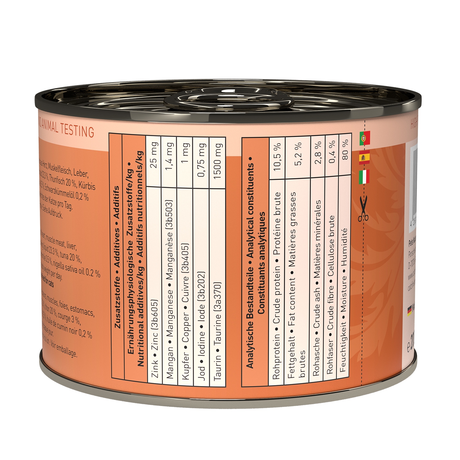 Catz Finefood Classic puszka 200g N.25 Kurczak i Tuńczyk