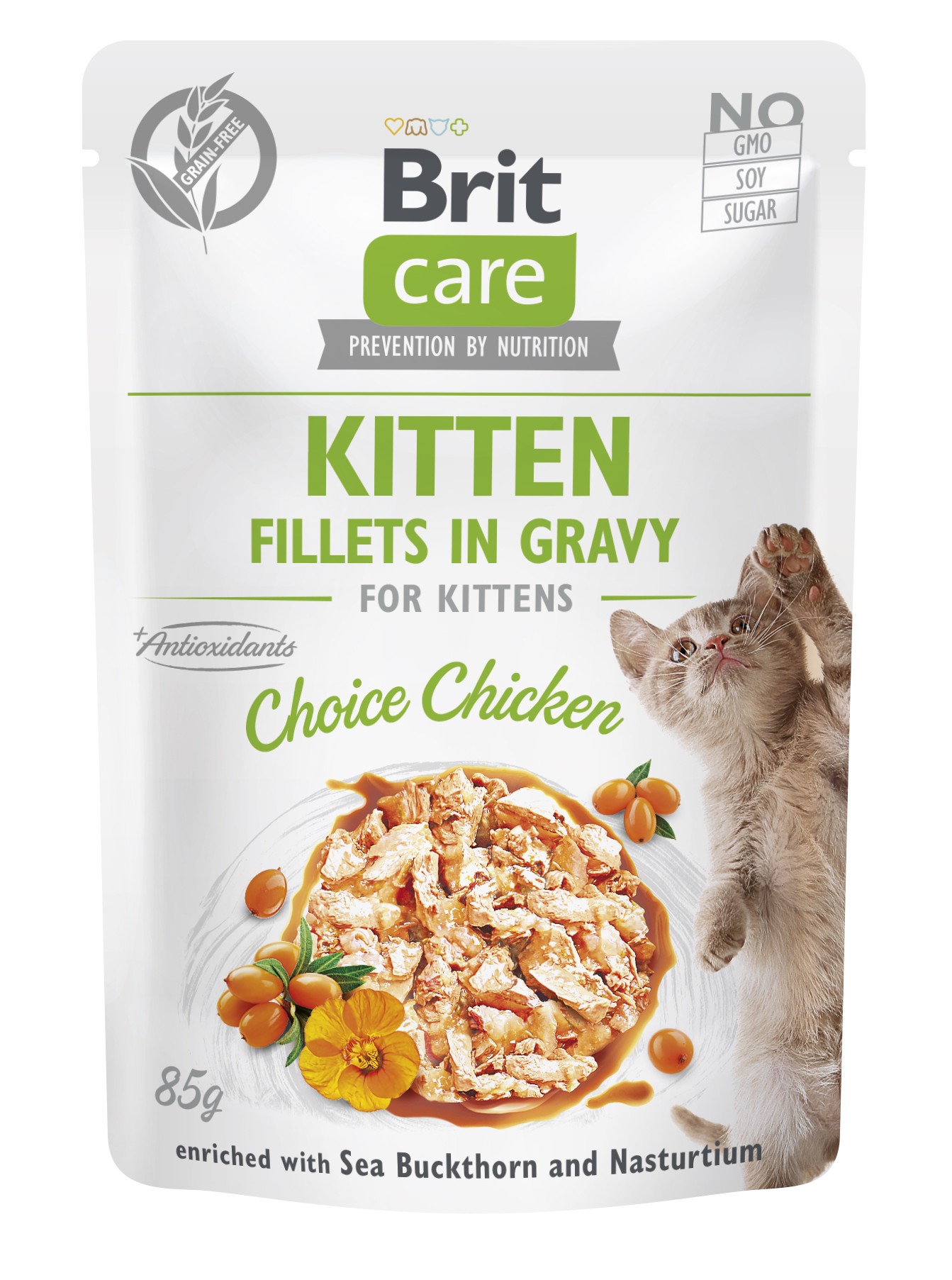 Brit Care dla kociąt Choice Chicken 85g