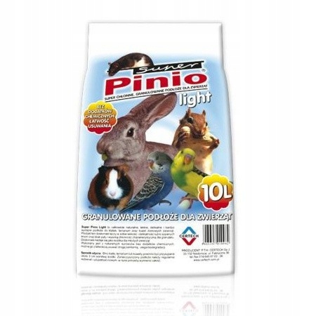 Żwirek drewniany Super Benek Pinio Light 10l