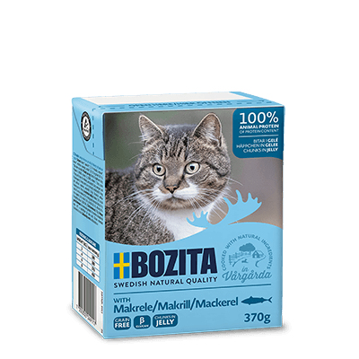 Mokra karma dla kota Bozita Kawałki W Galaretce Z Makrelą 370g