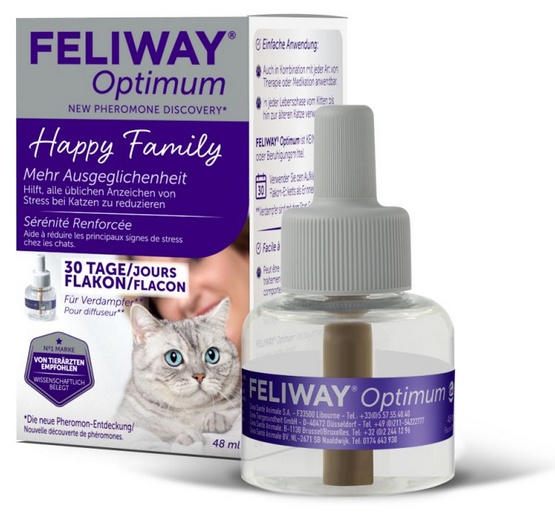 Feliway Optimum &#8211; kocie feromony Wkład uzupełniający 48ml (30 dni)