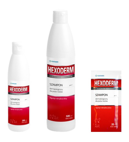 Hexoderm &#8211; szampon dermatologiczny 500ml