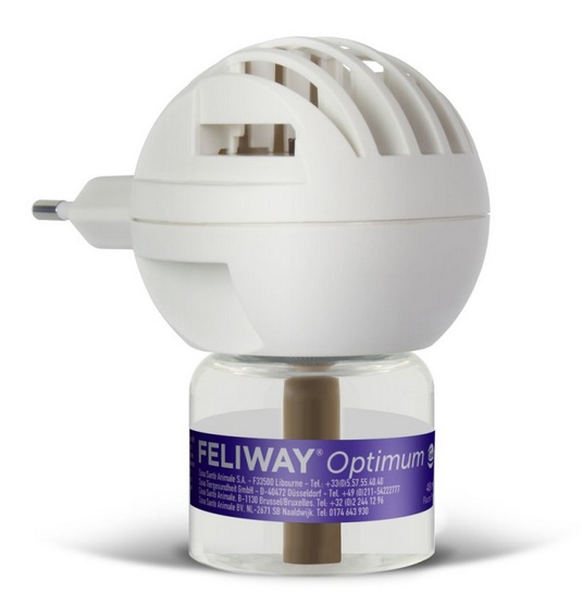 Feliway Optimum &#8211; kocie feromony Zestaw Startowy (Dyfuzor+wkład)