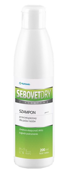 Sebovet-Dry &#8211; szampon przeciwłupieżowy 200ml