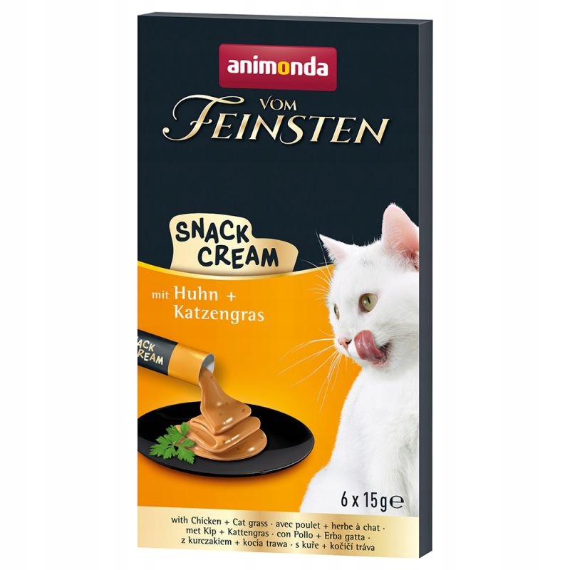 Animonda vom Feinsten Pasta z kurczakiem 6 x 15 g