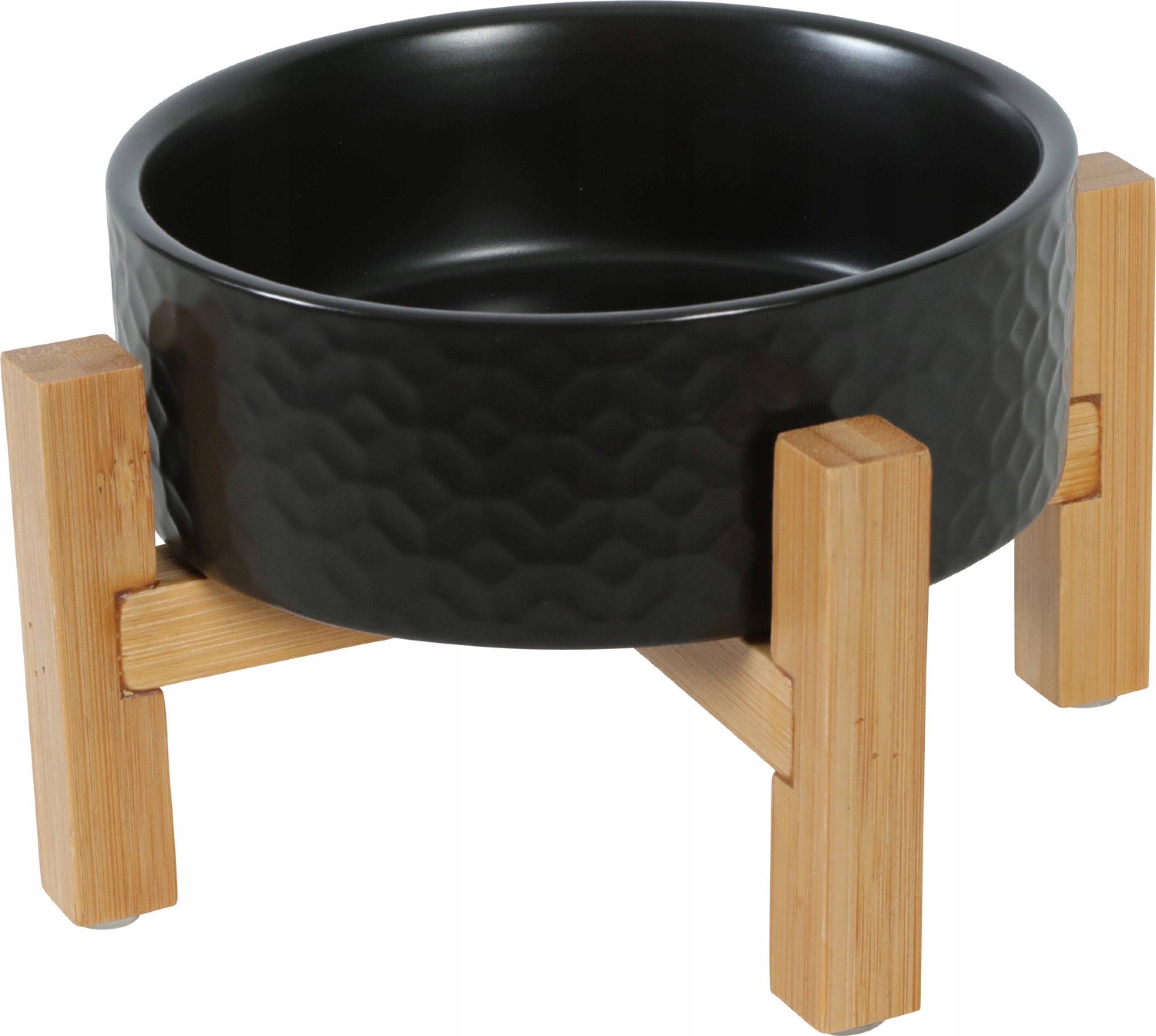 Pojedyncza miska ceramiczna Zolux czarny 0,3 l KERAMO SOLO