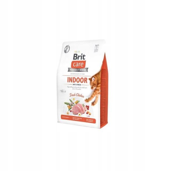 Sucha karma dla kota Brit Indoor Anti-Stress 7 kg