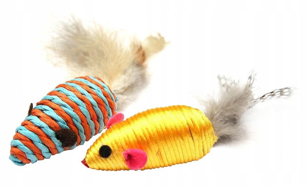Zestaw 2 Myszki dla kota Pet Nova CAT-MOUSESET-FEATHER-7