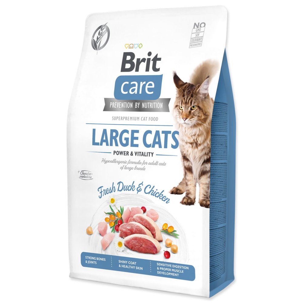 Sucha karma dla kota Large Cat Power&#038;Vitality Duck&#038;Chicken 2 kg