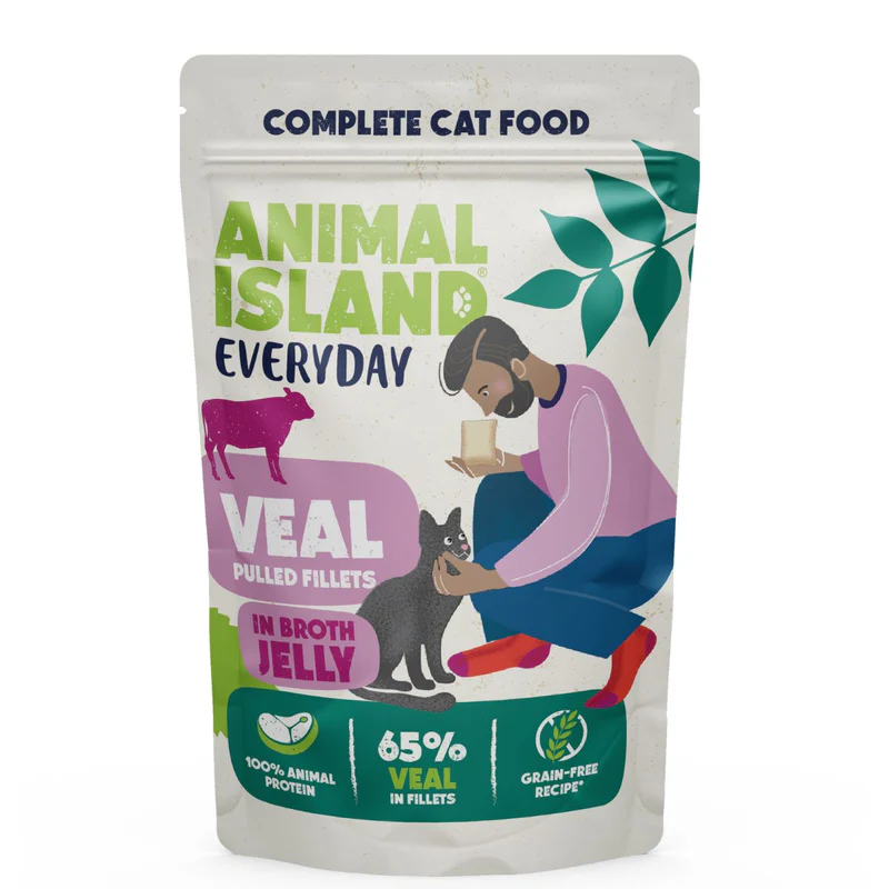 Animal Island Everyday &#8211; 4-pak 2x drób z wątróbką, 2x cielęcina
