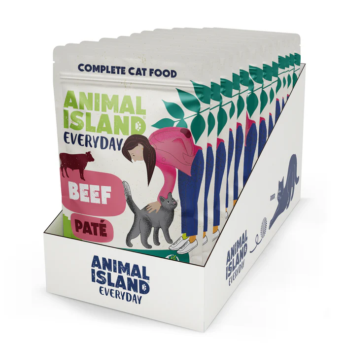 Animal Island Everyday Pasztet z wołowiny Saszetka 100 g