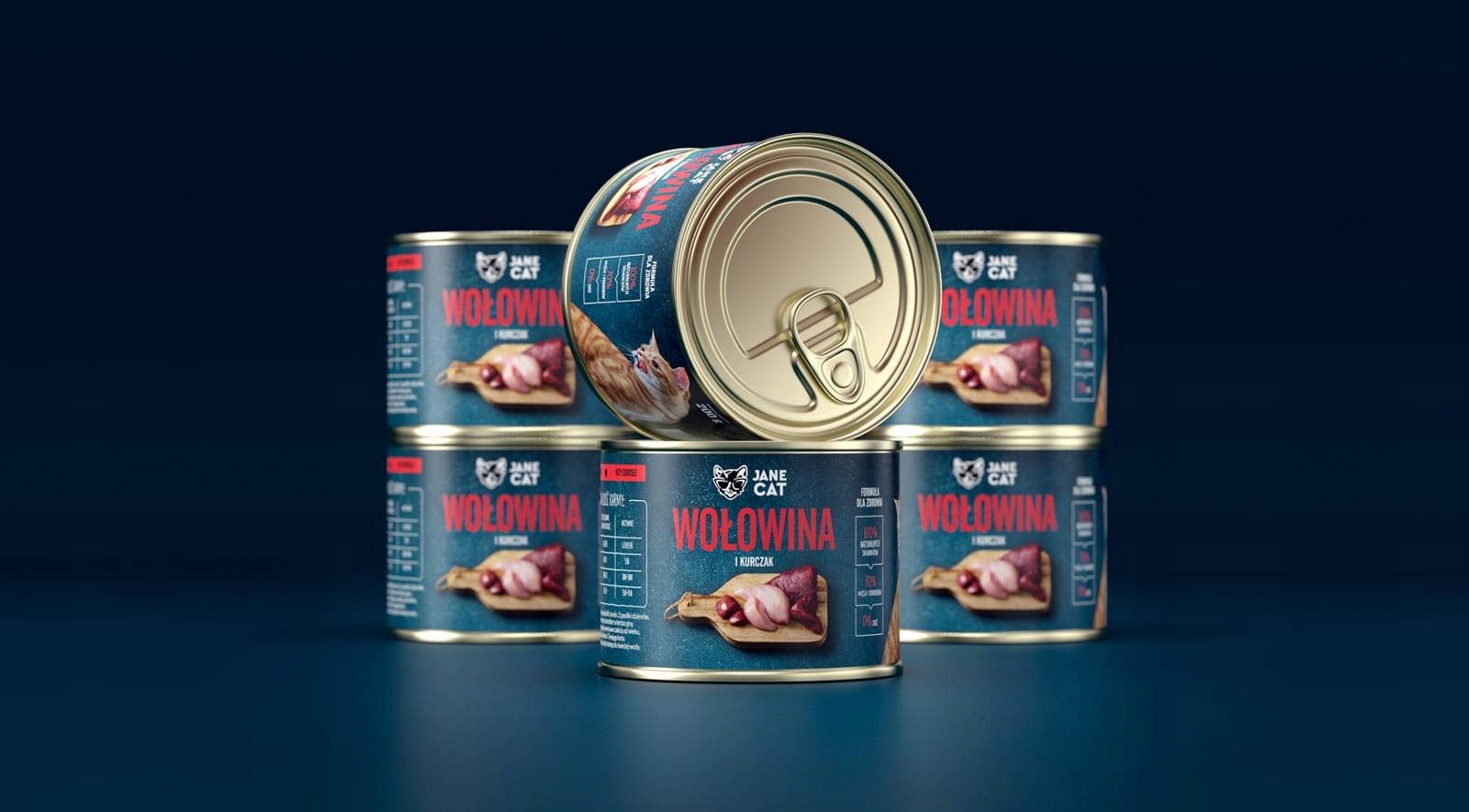 Jane Cat ADULT KARMA MOKRA wołowina i kurczak 200g