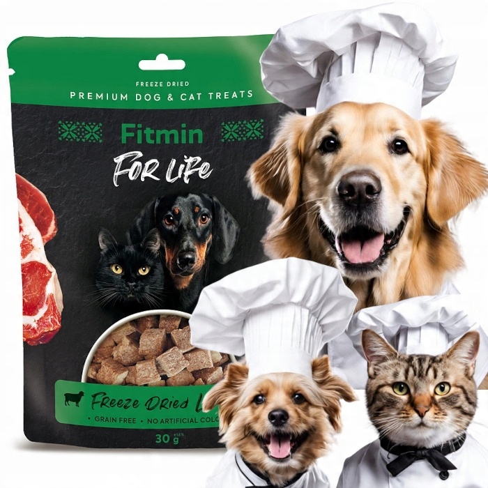 Fitmin For Life Dog&amp;Cat Freeze Dried Lamb with Chicken / z Jagnięciną 30g