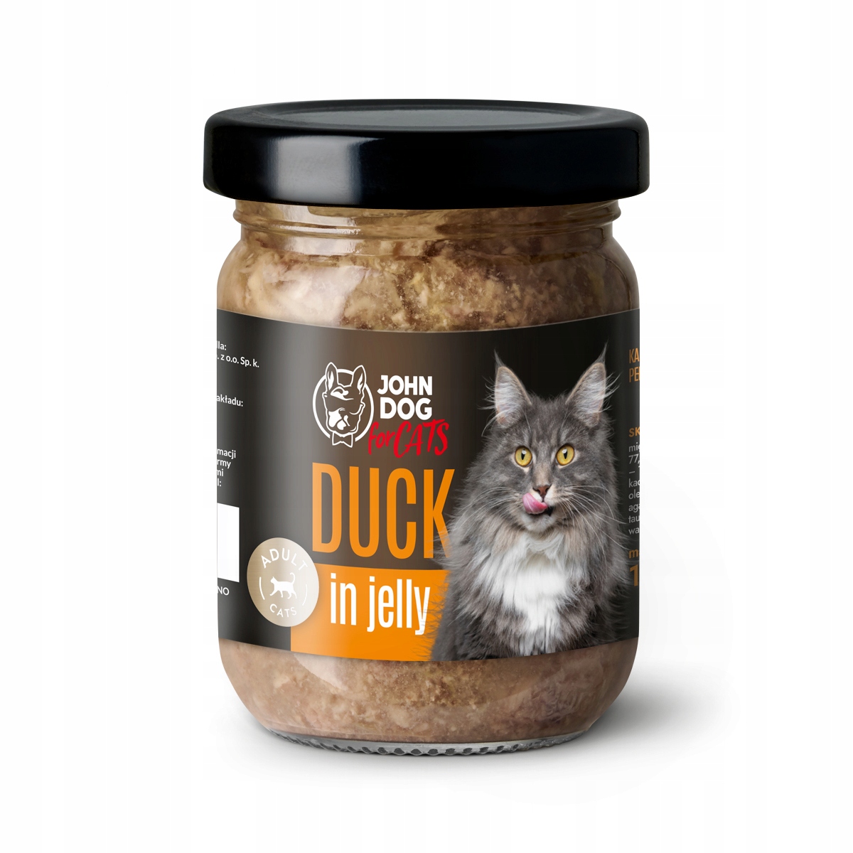 John Dog for Cats karma kot galaretka kaczka 100g