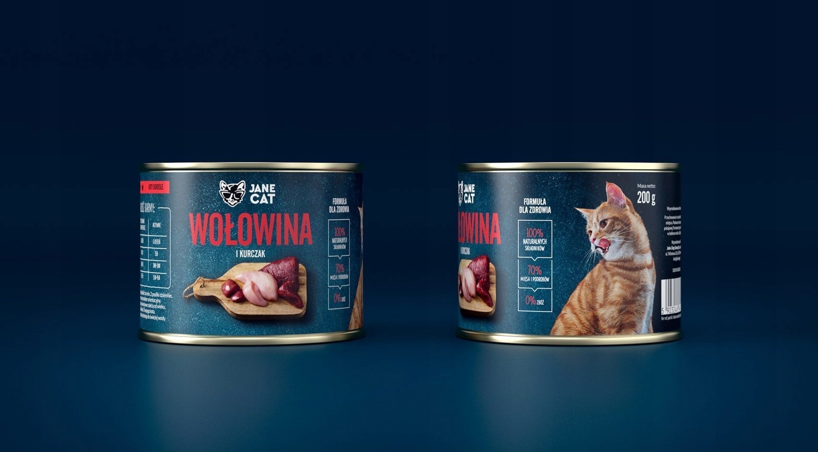 Jane Cat ADULT KARMA MOKRA wołowina i kurczak 200g