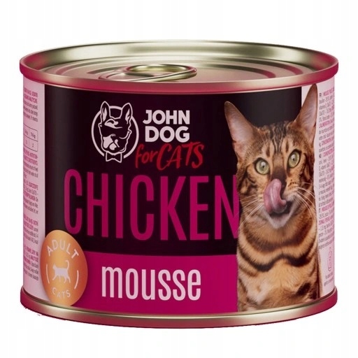 John Dog For Cats mus Kurczak 200g