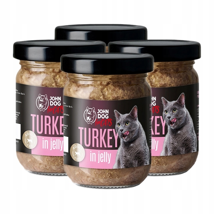 John Dog for Cats indyk w galaretce 100g dorosly