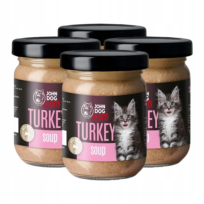 John Dog For Cats Dla Kociąt Galaretka 100g Indyk