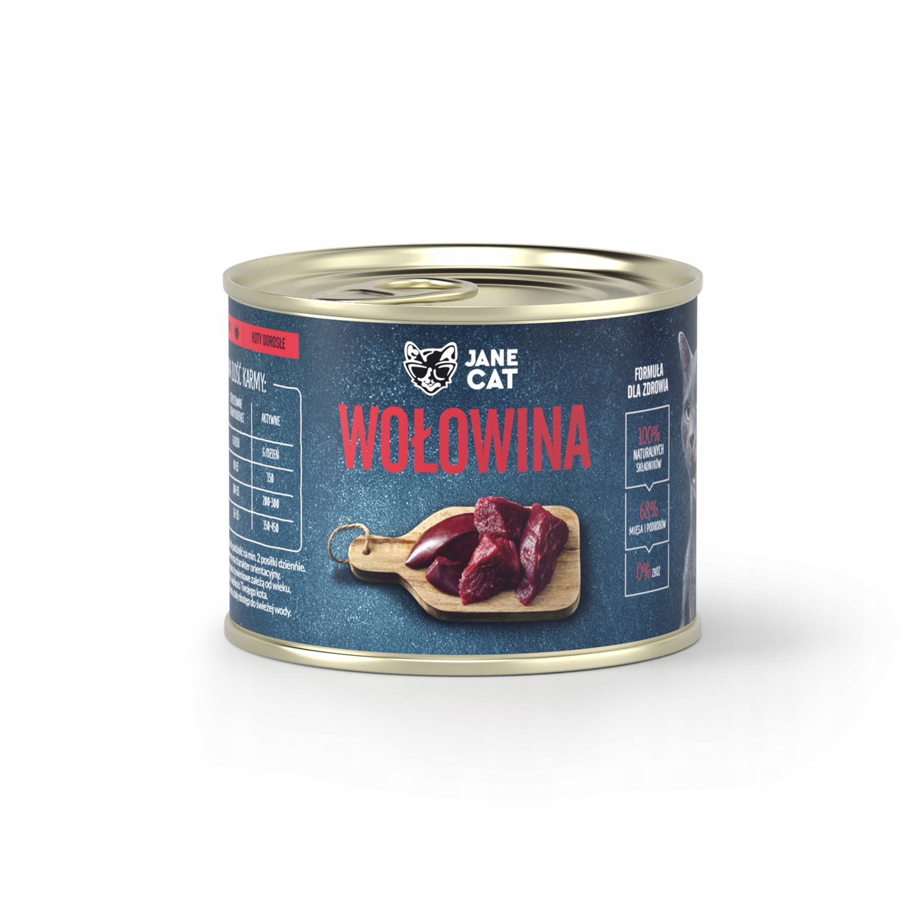 Jane Cat karma mokra wołowina 200g