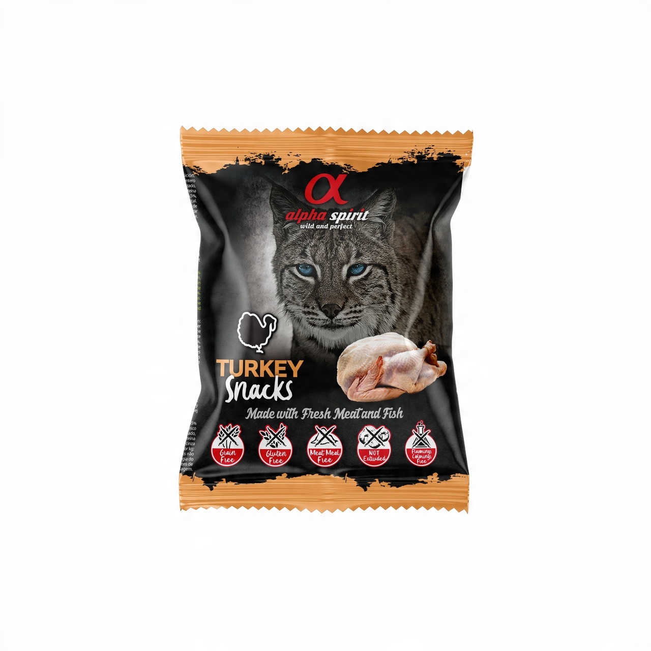 Smakołyk naturalne Alpha Spirit indyk 50 g