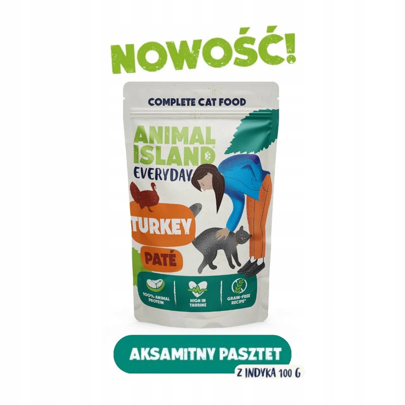 Animal Island karma mokra indyk 100g