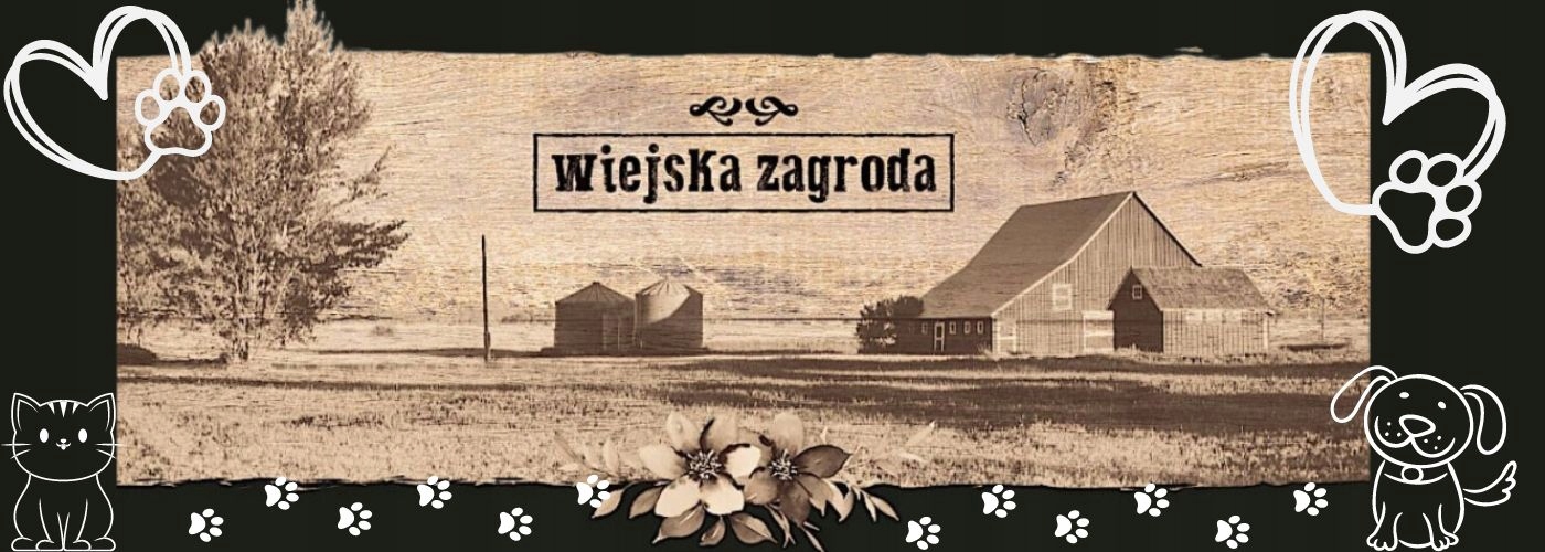 Wiejska Zagroda Karma sucha dla kota Jagnięcina z krylem (dorosły) 400g