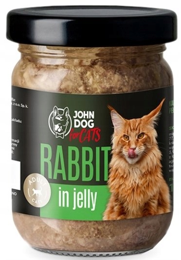 John Dog for Cats królik w galaretce 100g