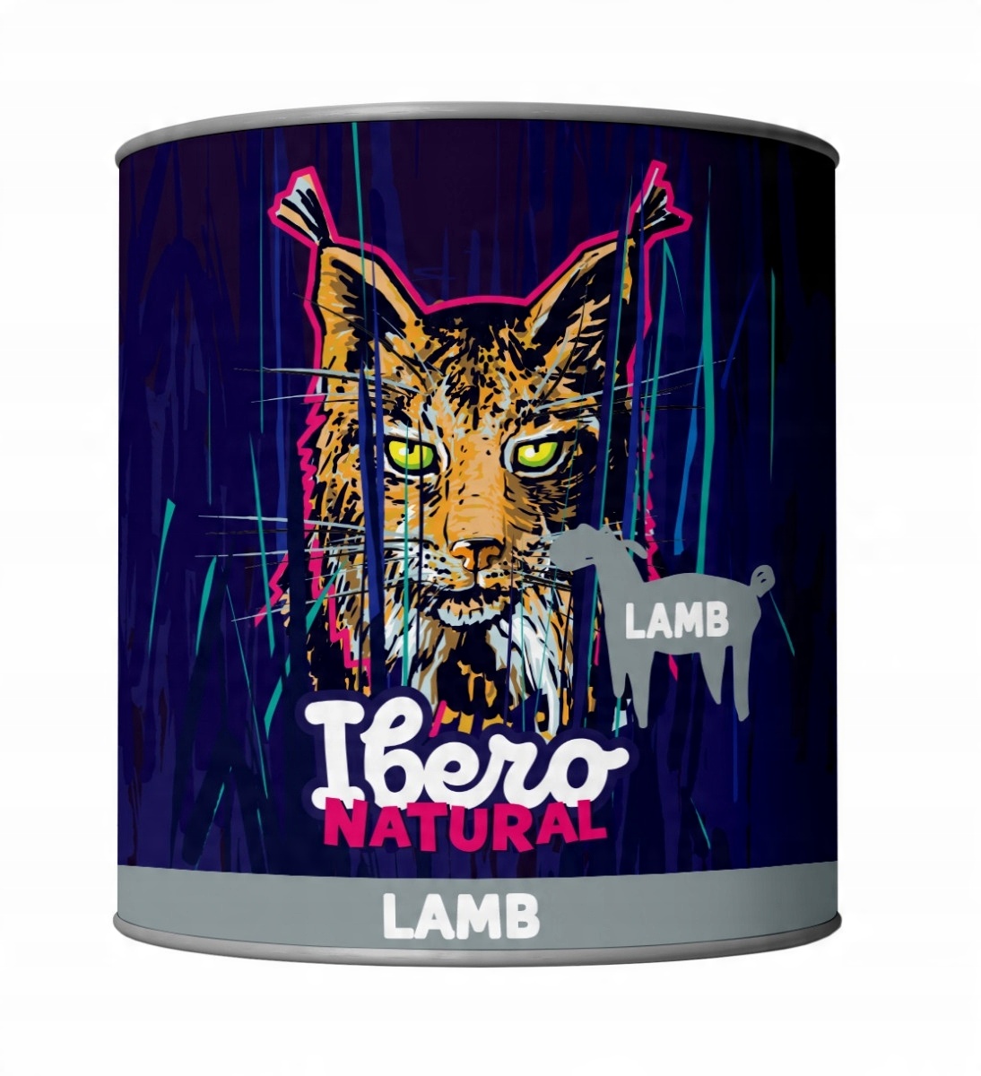 Ibero Natural Lamb 100 % mięsna karma dla kotów 200g z jagnięciną
