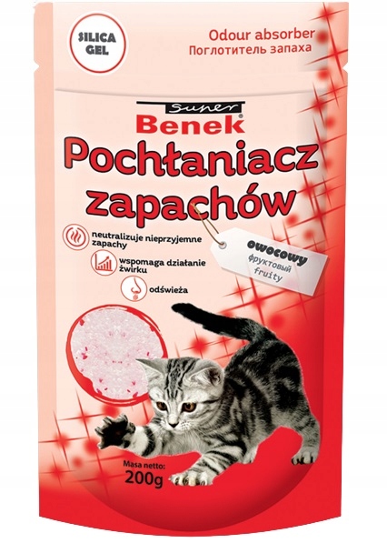 Granulat Super Benek pochłaniacz owocowy walka z zapachem 200 g