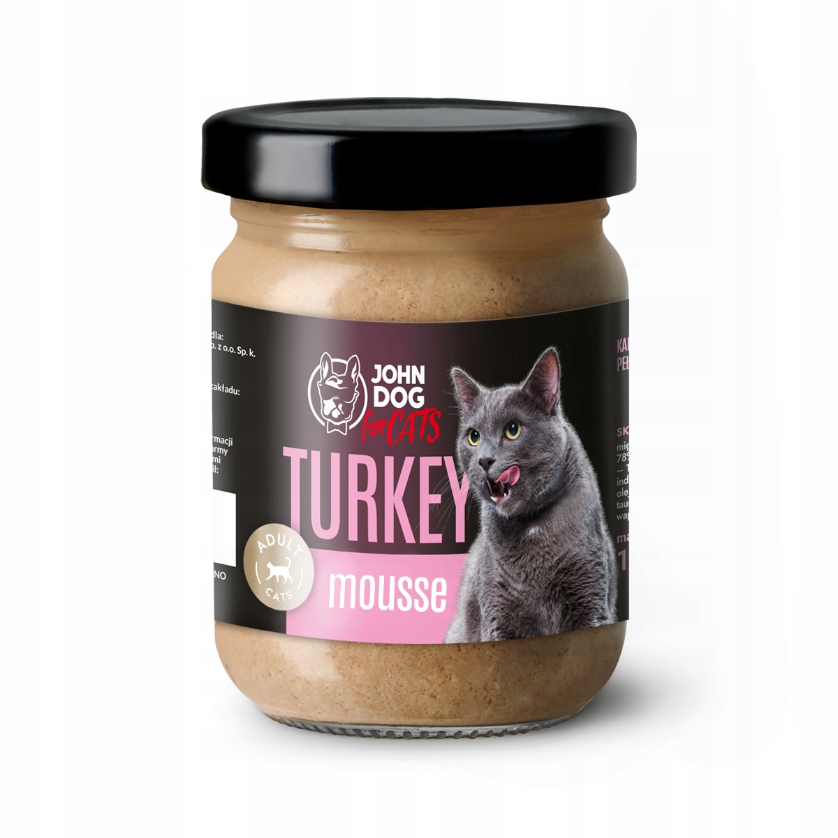John Dog for Cats indyk mus 100g słoik