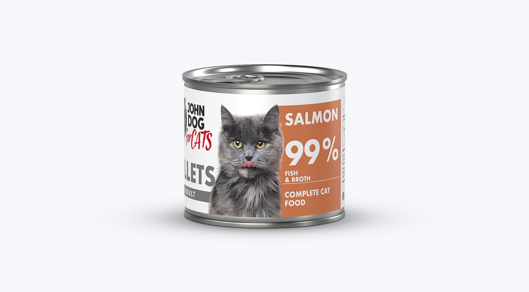 JOHN DOG FOR CATS FILETY ŁOSOŚ 140g