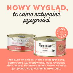 Applaws Mousse mus Łosoś karma mokra dla kota 70g