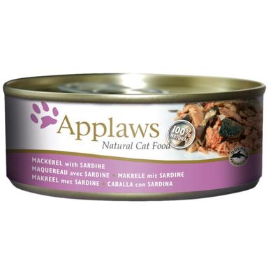 Applaws Makrela i Sardynki w rosole dla kota 156g