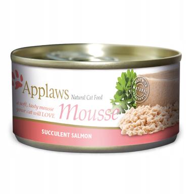 Applaws Mousse mus Łosoś karma mokra dla kota 70g