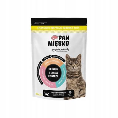 Pan Mięsko Urinary &amp; Stress Control karma sucha dla kota 800 g