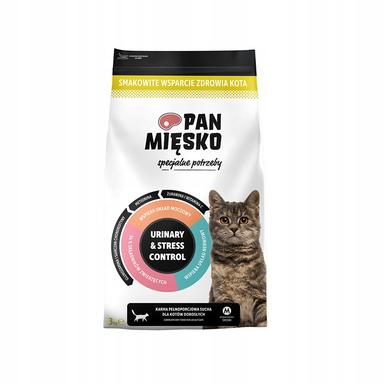 Pan Mięsko Urinary &amp; Stress Control karma sucha dla kota 3 kg