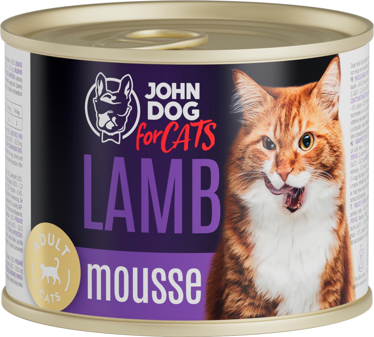 John Dog for Cats karma jagnięcina mus 200 g