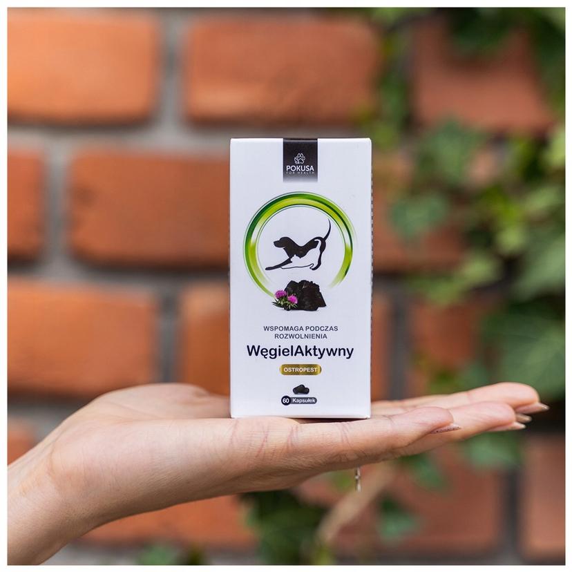 Pokusa GreenLine Węgiel Aktywny 60 tab.