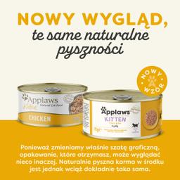 Applaws puszka dla kota KURCZAK w GALARETCE puszka 70g