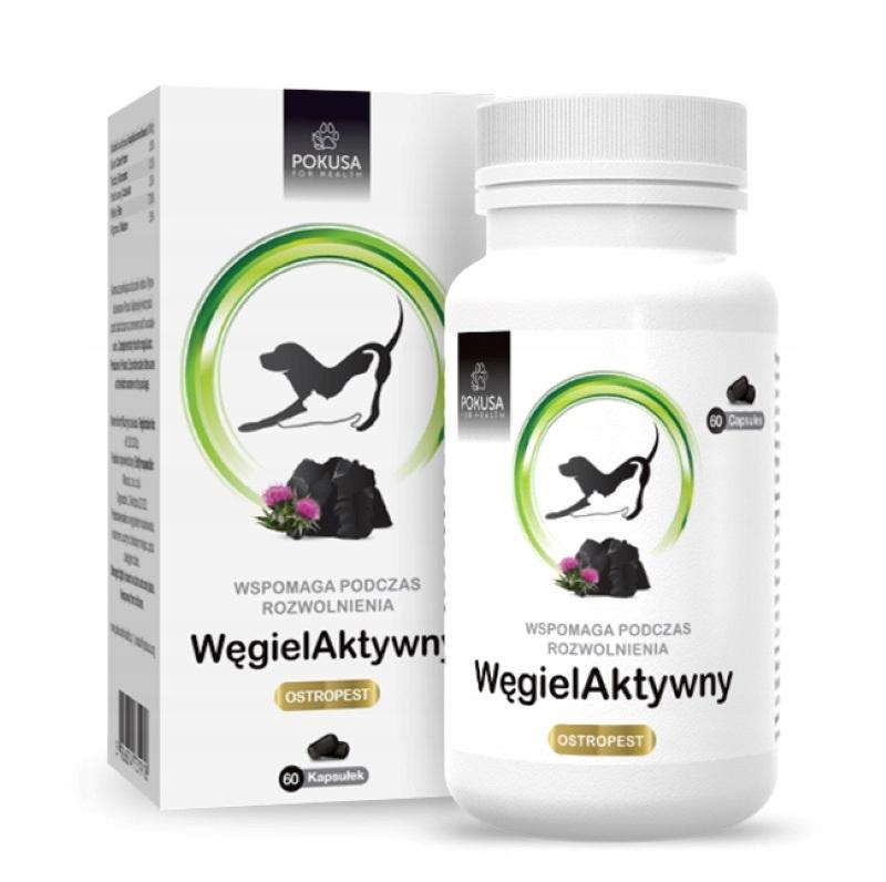 Pokusa GreenLine Węgiel Aktywny 60 tab.